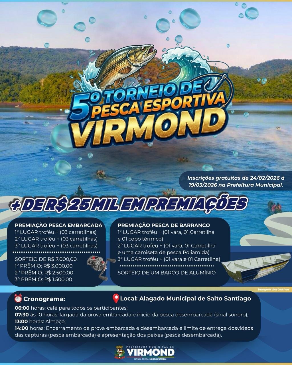 Quinta pesca em virmond